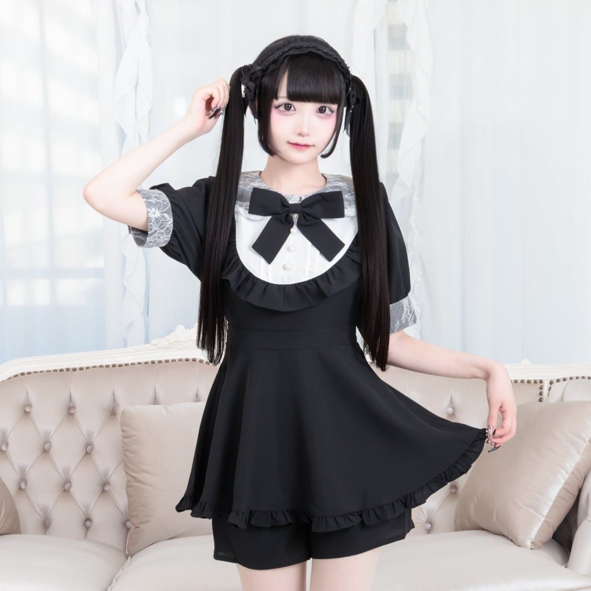 ヨークレースカラーセットアップ - LAFARY ONLINE