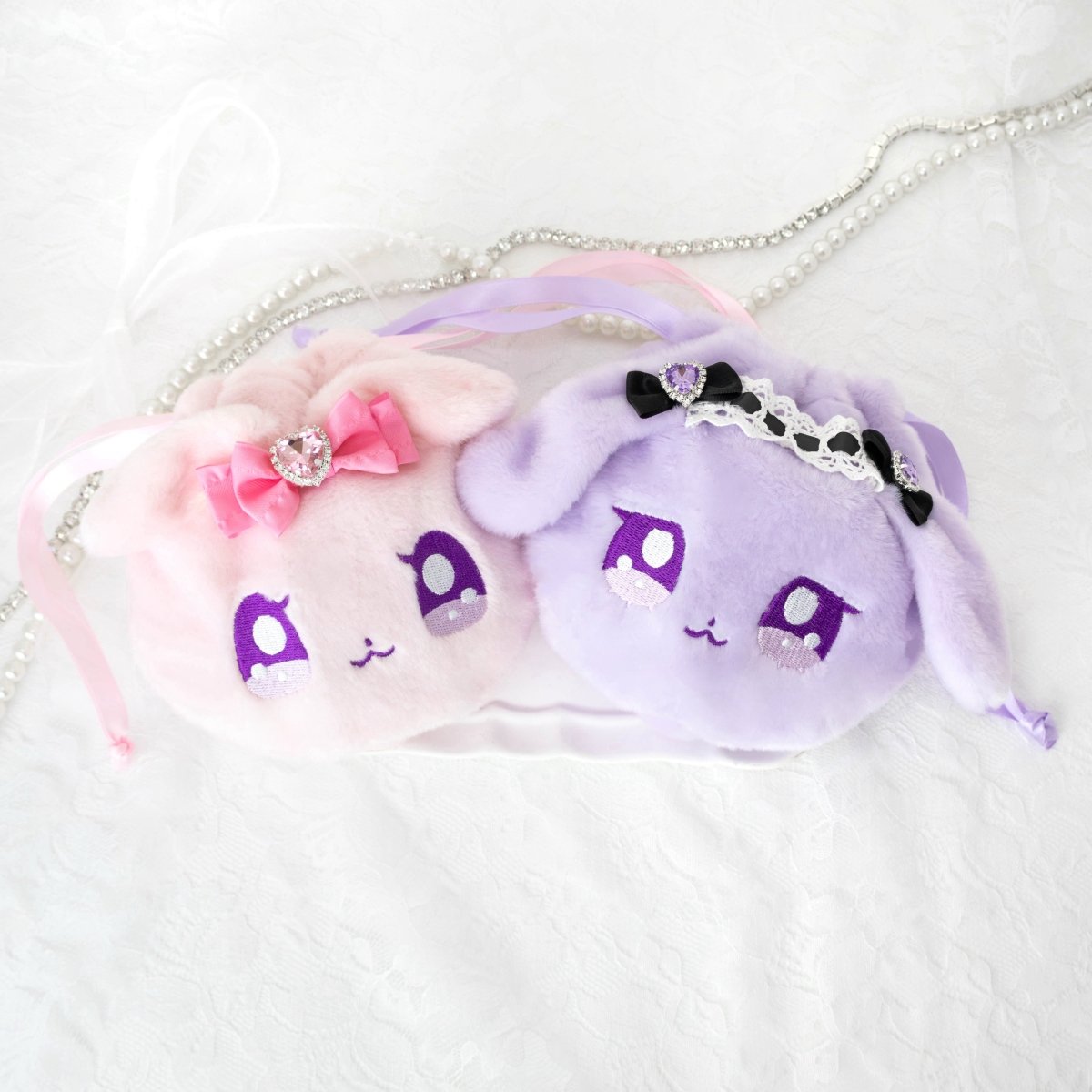 《ラヴちゃん》ルビちゃんふわふわ巾着ポーチ - LAFARY ONLINE