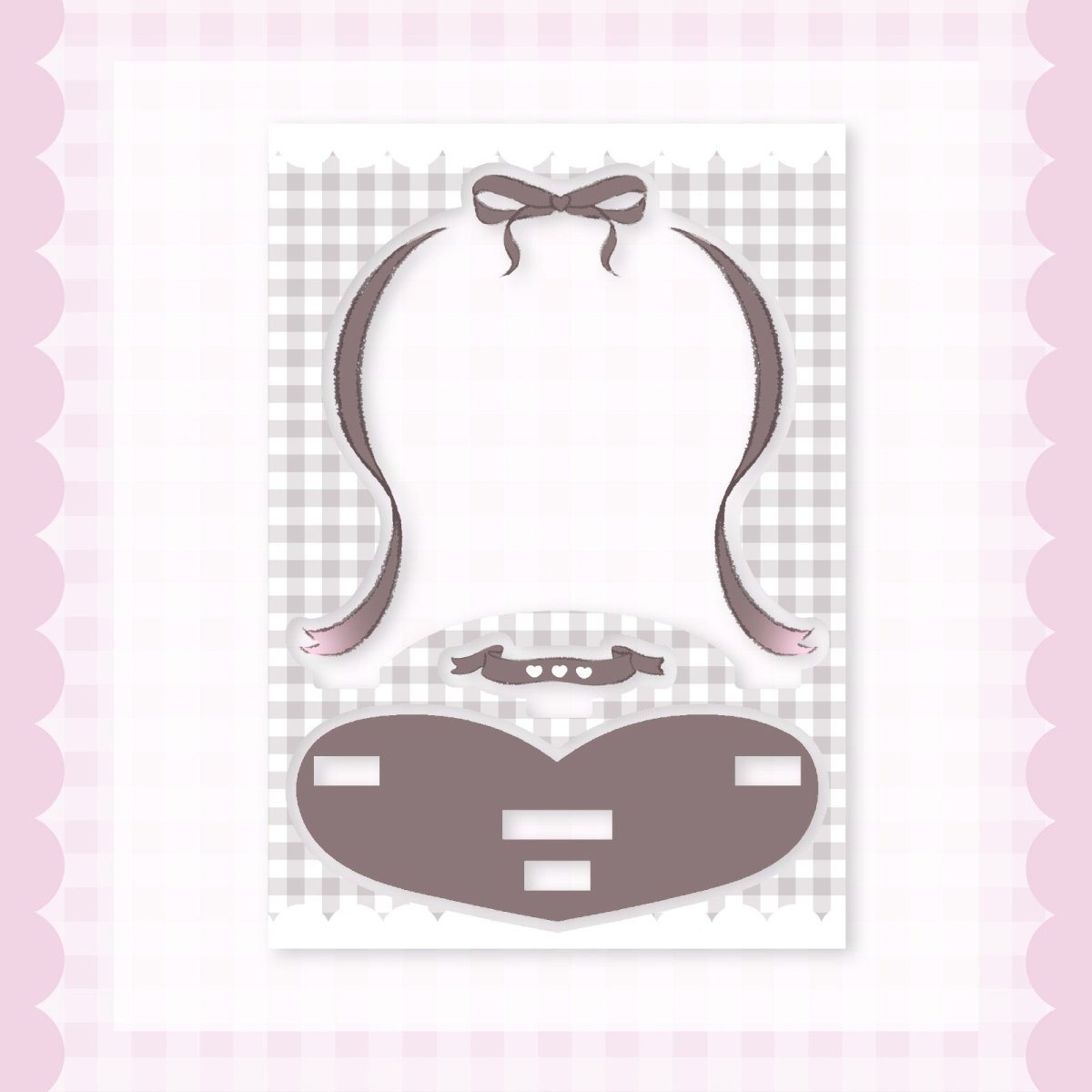 アクリルステージ ブラック