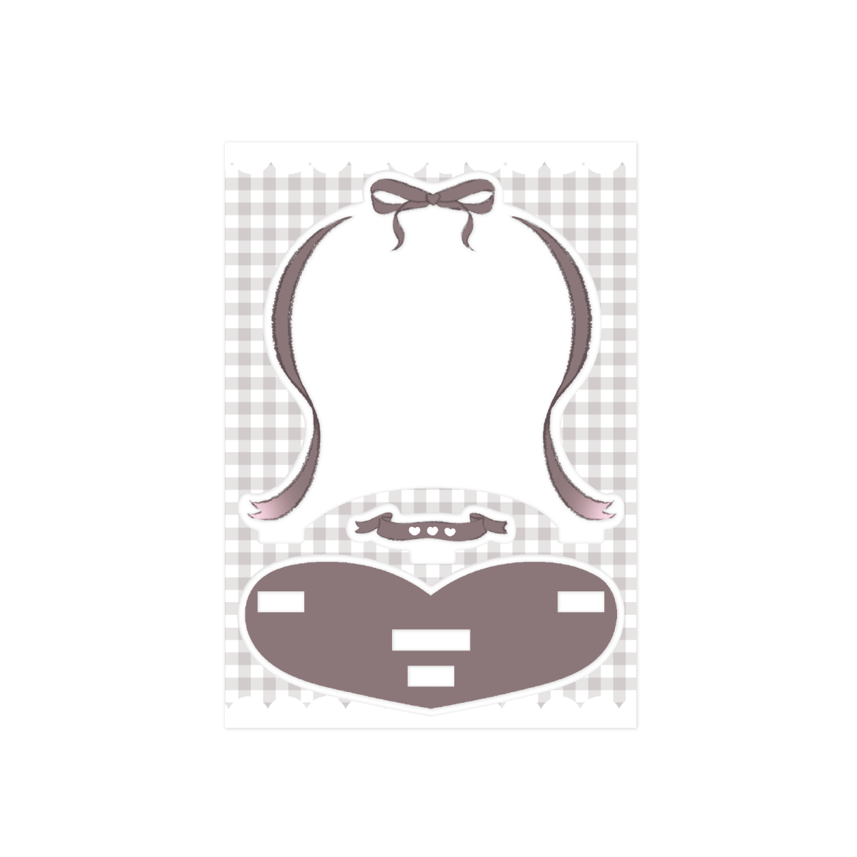 アクリルステージ ブラック