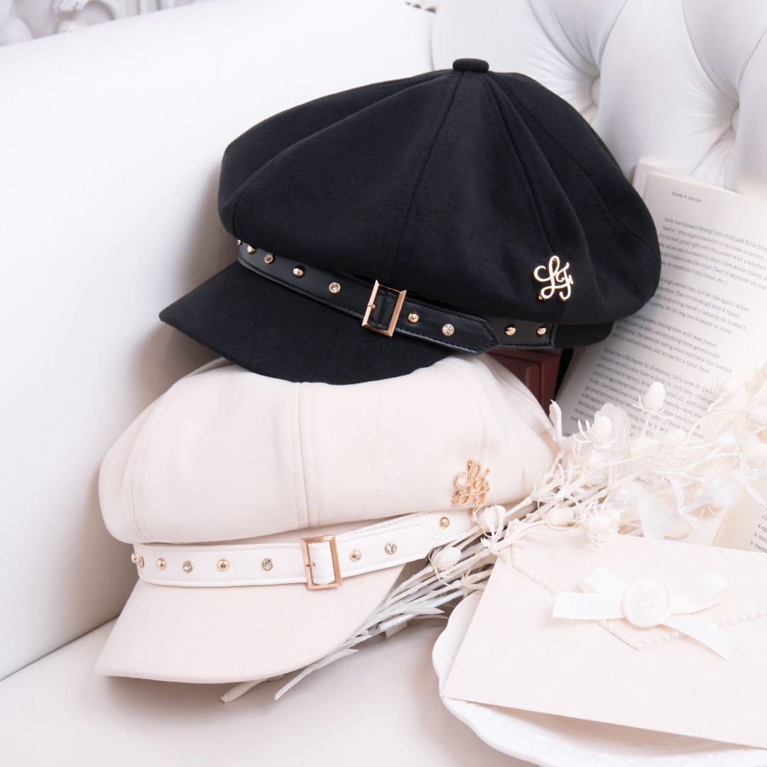 LAFARY closet》ビジュースタッズキャスケット- LAFARY ONLINE