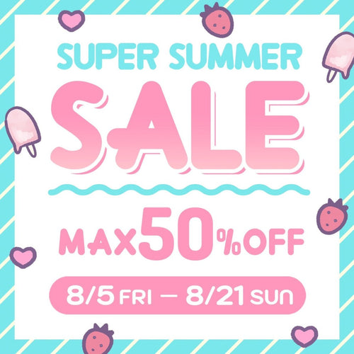 ＼最大50%OFF!／サンリオコラボアイテムも一部対象♡スーパーサマーセール開催中🌻