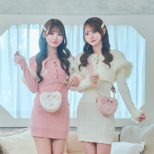 【LAFARY】ピンク×ホワイトのかわいいコレクション🤍