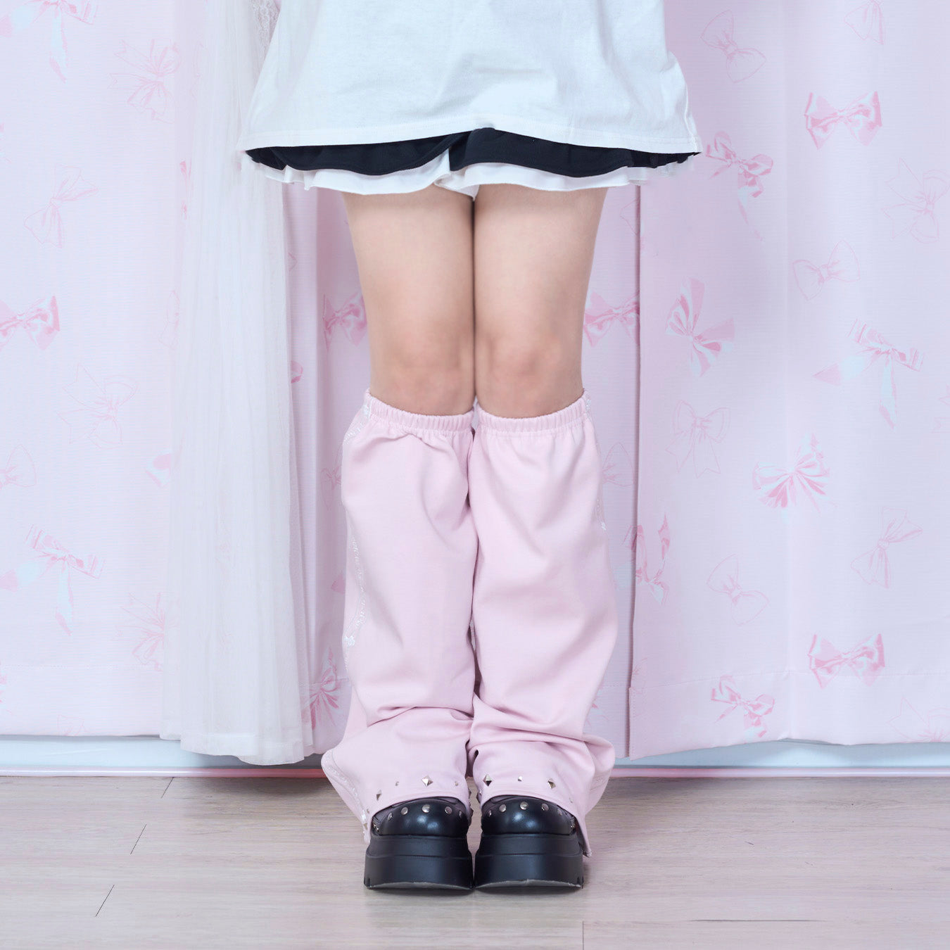 mine》ロゴ刺繍レッグカバー- LAFARY ONLINE