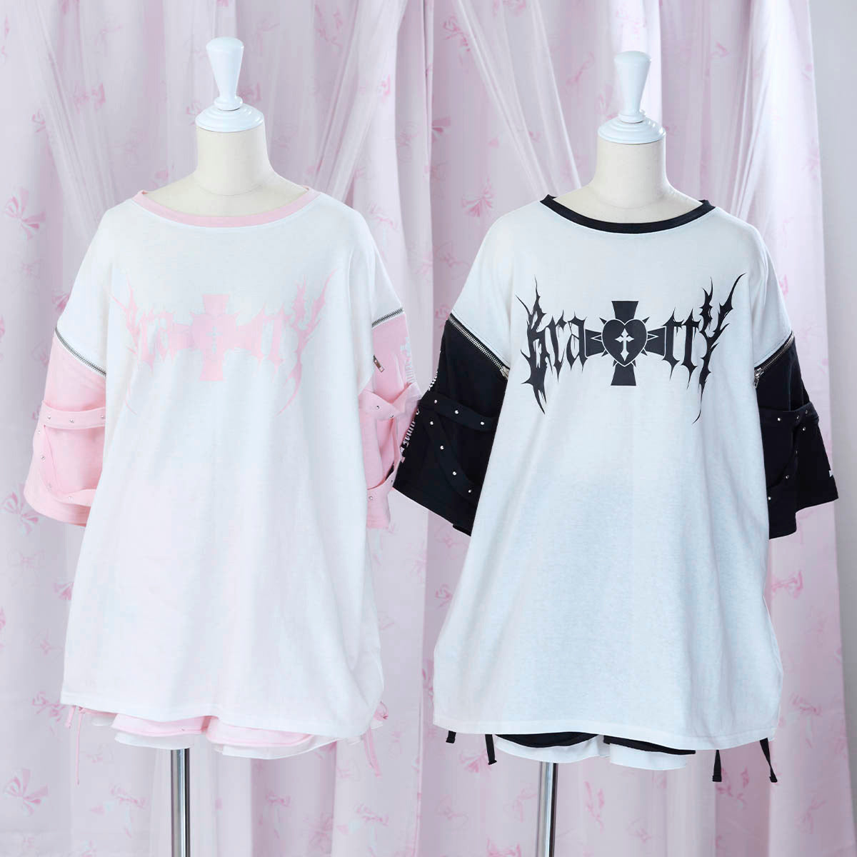 《mine》BrattYジップTシャツ
