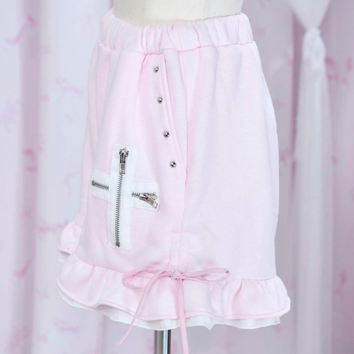 《mine》ジップクロスショートパンツ