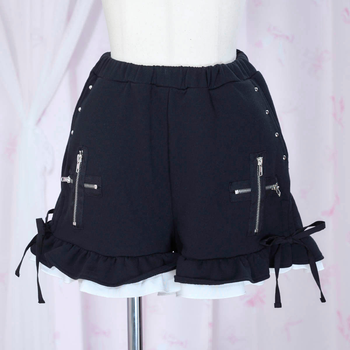 《mine》ジップクロスショートパンツ