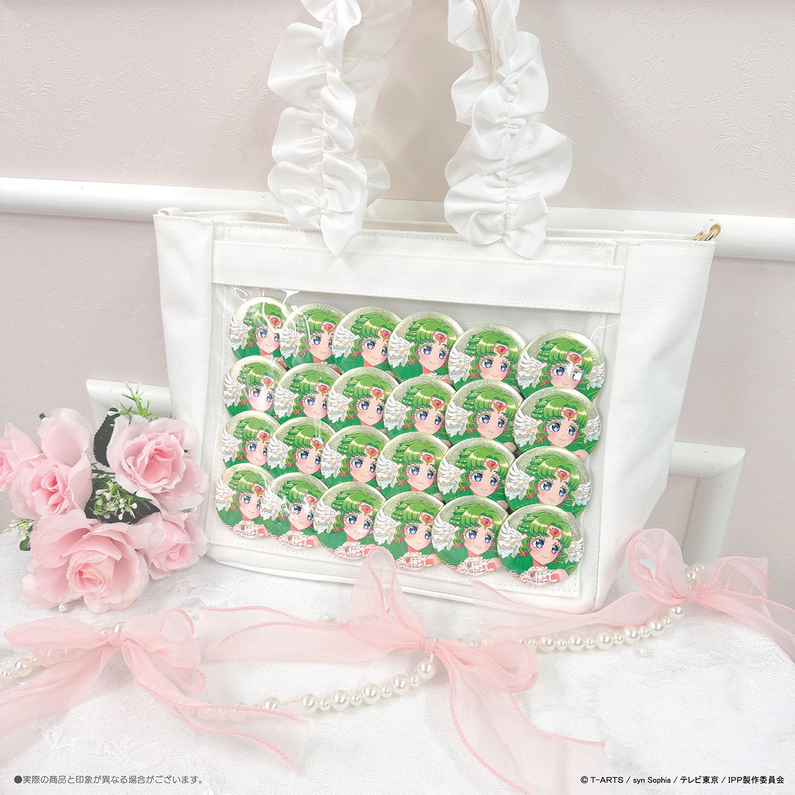 《プリパラ×LAFARY》丸型缶バッジセット