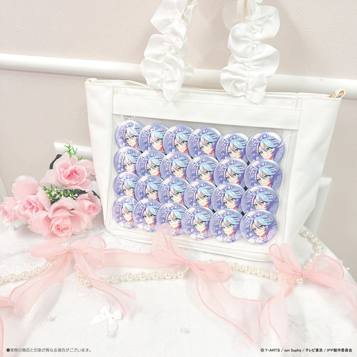 《プリパラ×LAFARY》丸型缶バッジセット