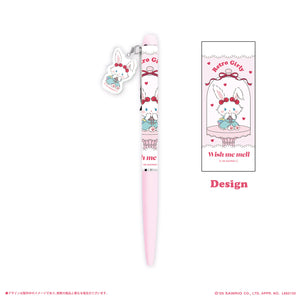 《LAFARYオリジナル》レトロガーリー チャームつきボールペン ウィッシュミーメル 2