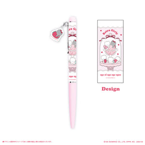 《LAFARYオリジナル》レトロガーリー チャームつきボールペン ニャニィニュニェニョン 2
