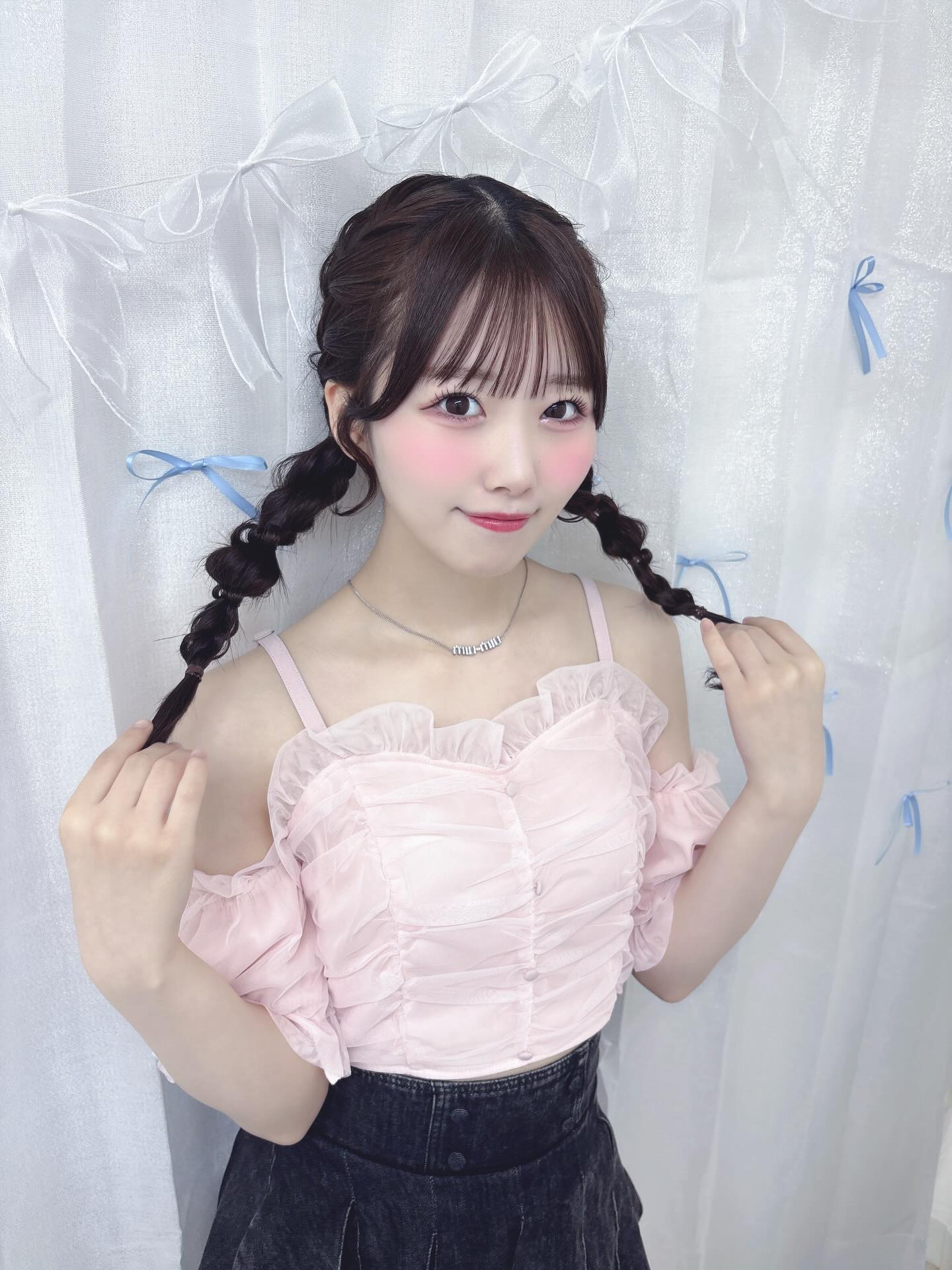 《LAFARY closet》オフショルチュールトップス