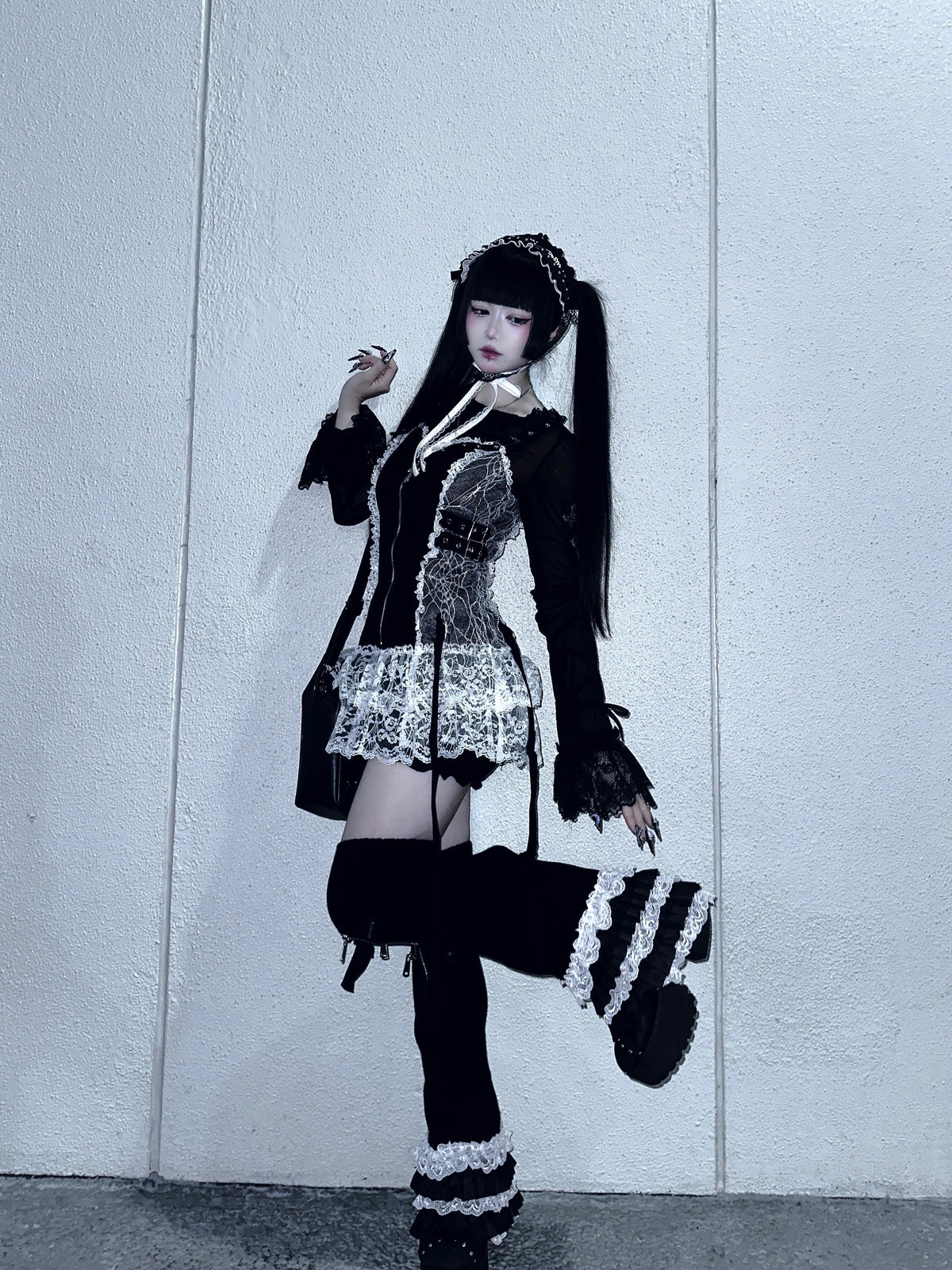 《mine》ジップクロスレッグカバー