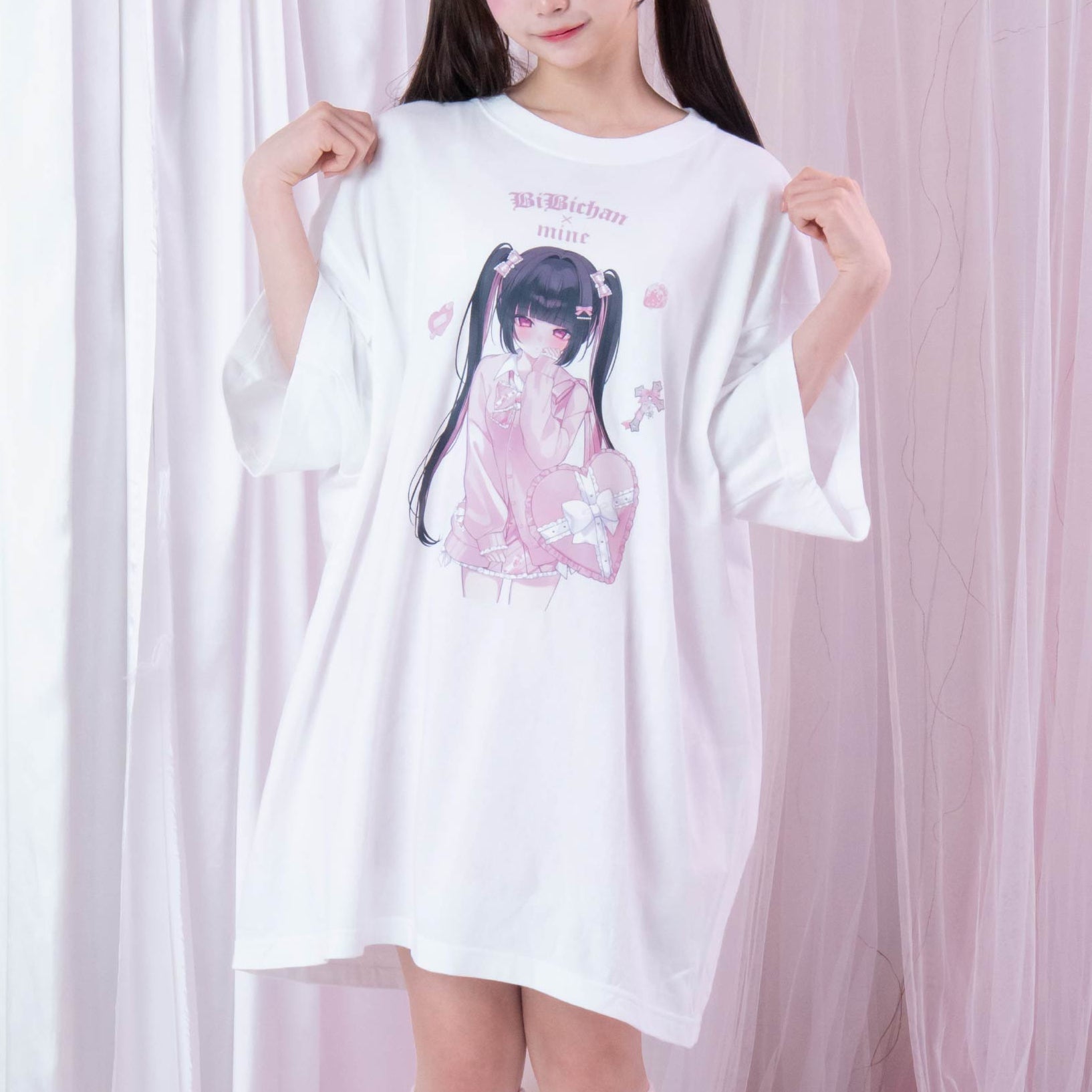 《ビビちゃん×mine》BIG Tシャツ