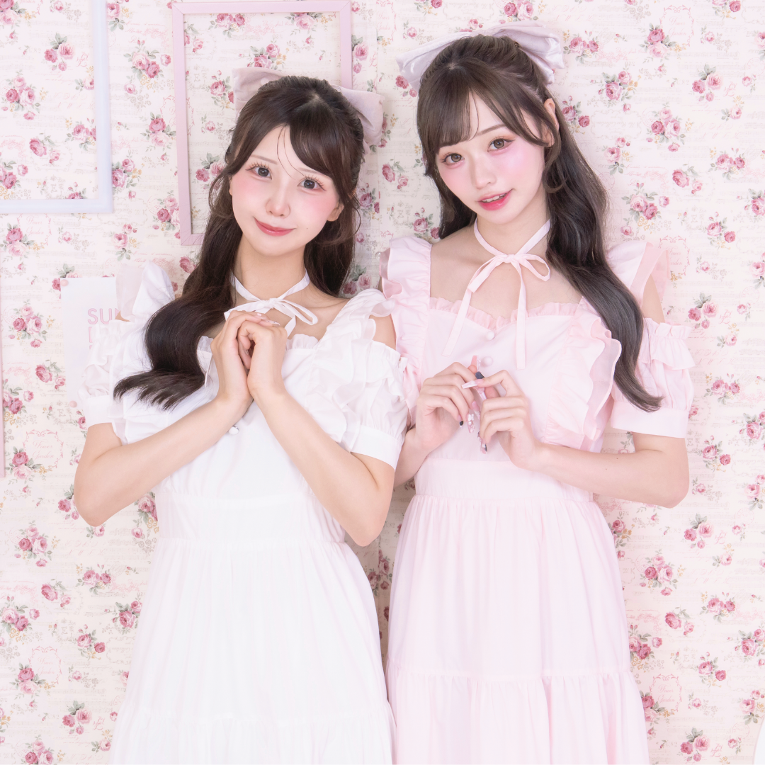 《LAFARY closet》ティアードロングワンピ