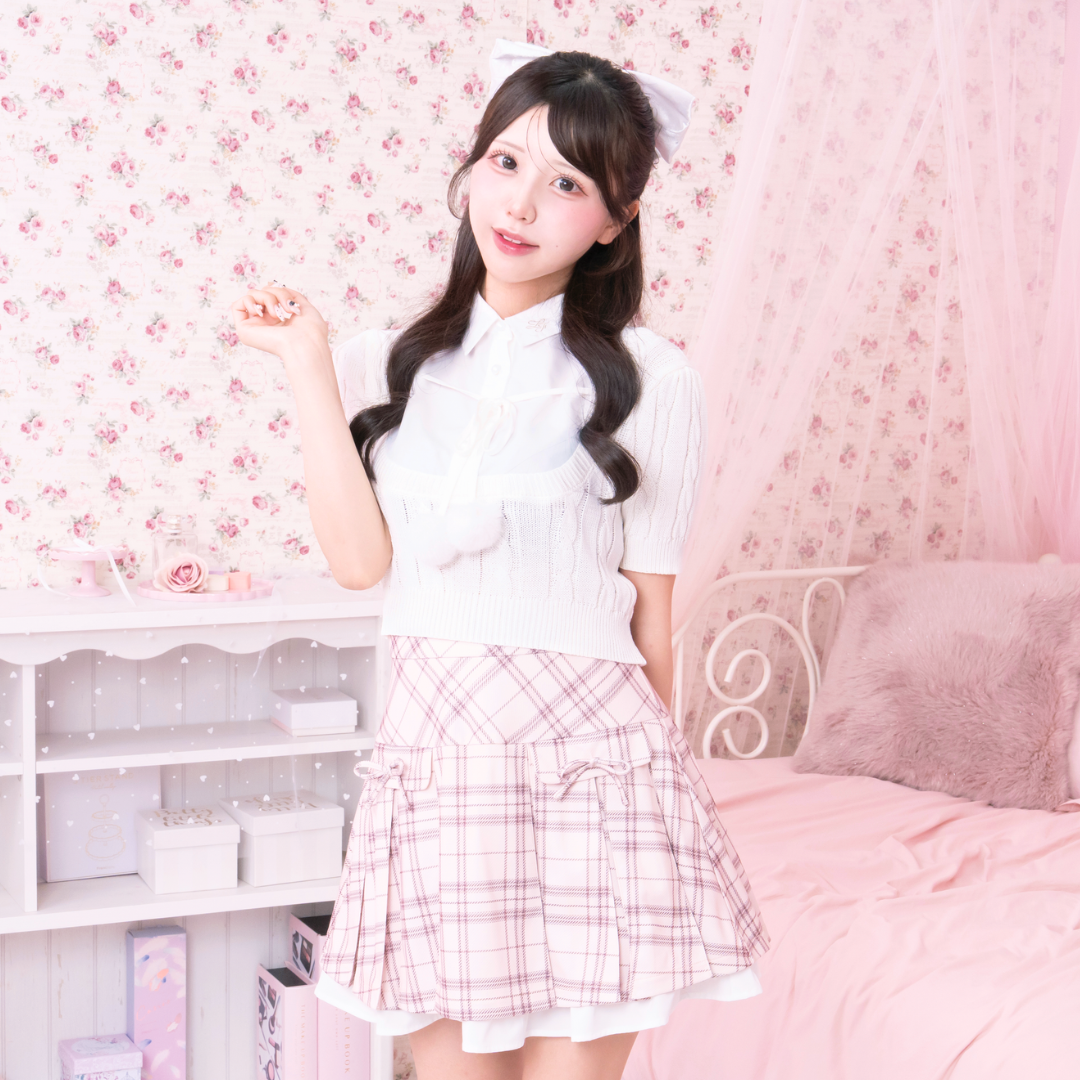 《LAFARY closet》プリーツフリルスカパン