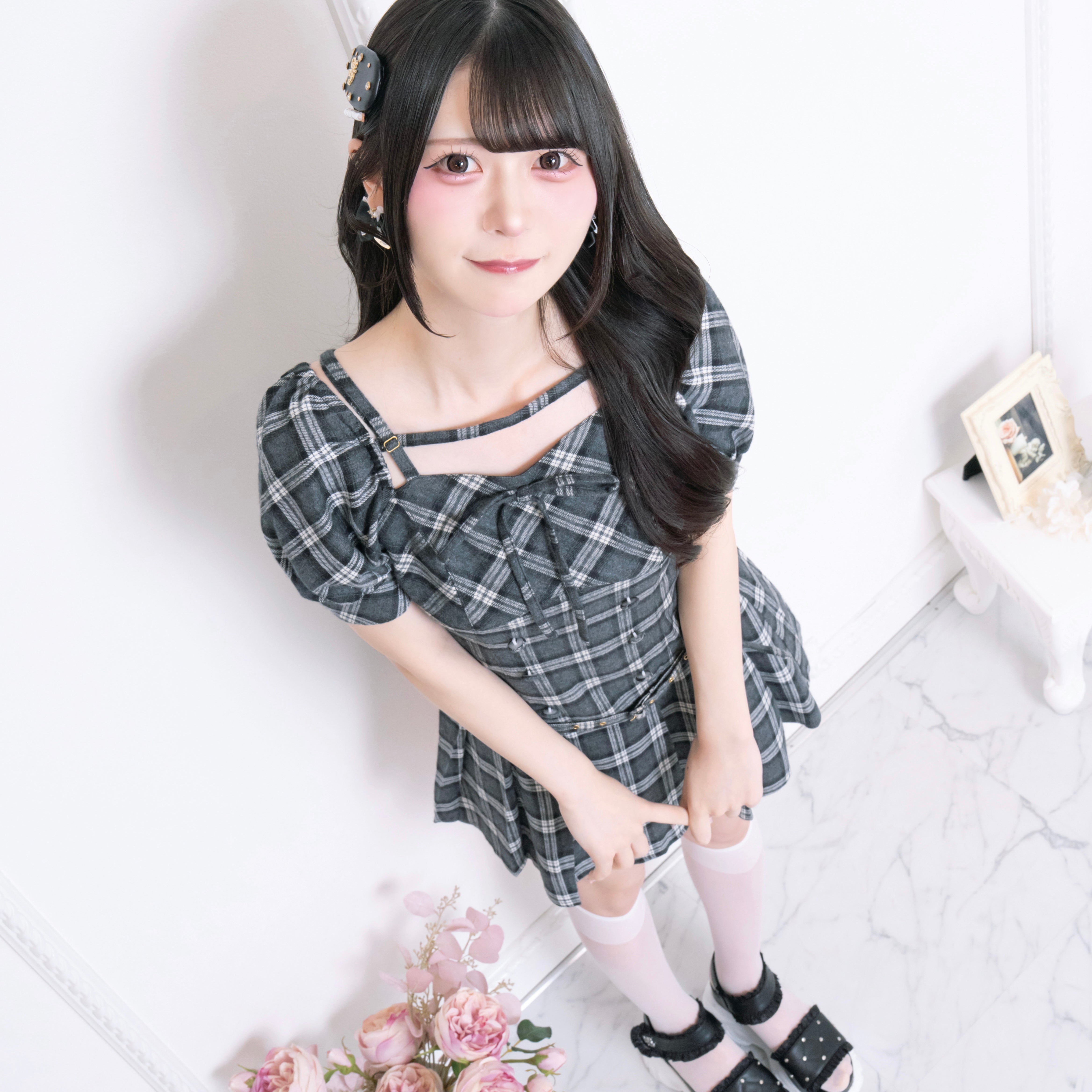 ブラックチェック:163cm