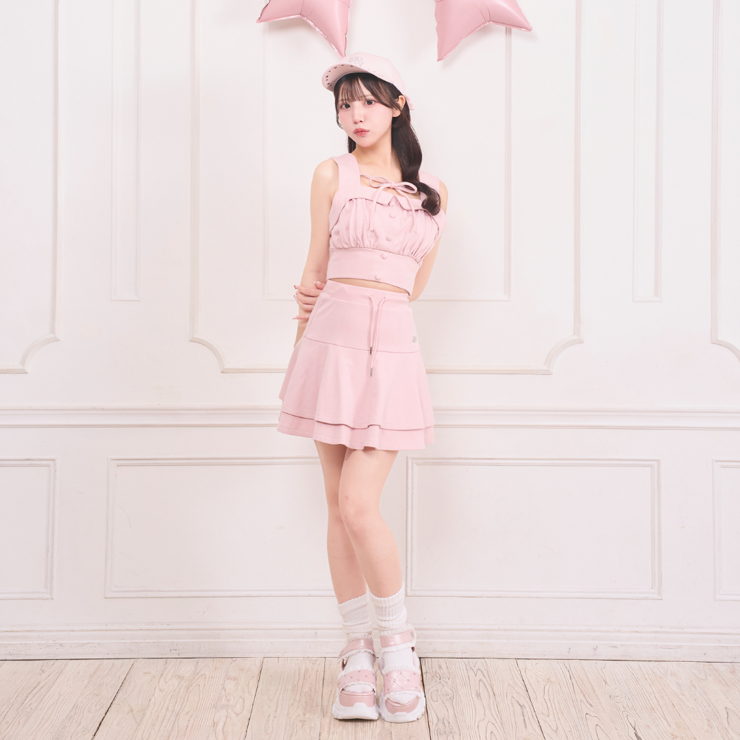 LAFARY closet》スウェットビスチェセットアップ- LAFARY ONLINE