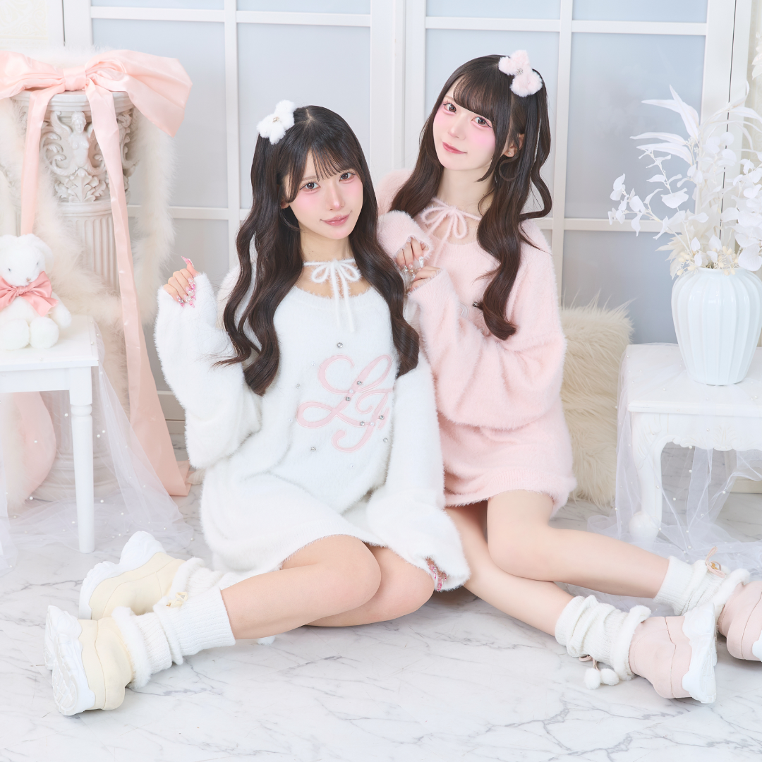 ホワイト×ピンク:152cm/ピンク×ホワイト:163cm
