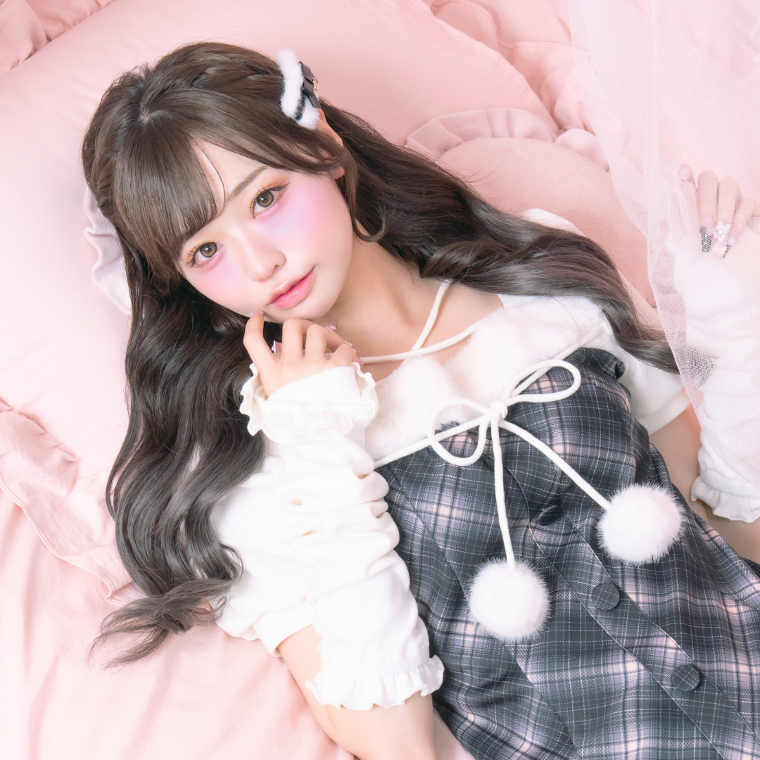 《LAFARY closet》ロゴリボンファーピン