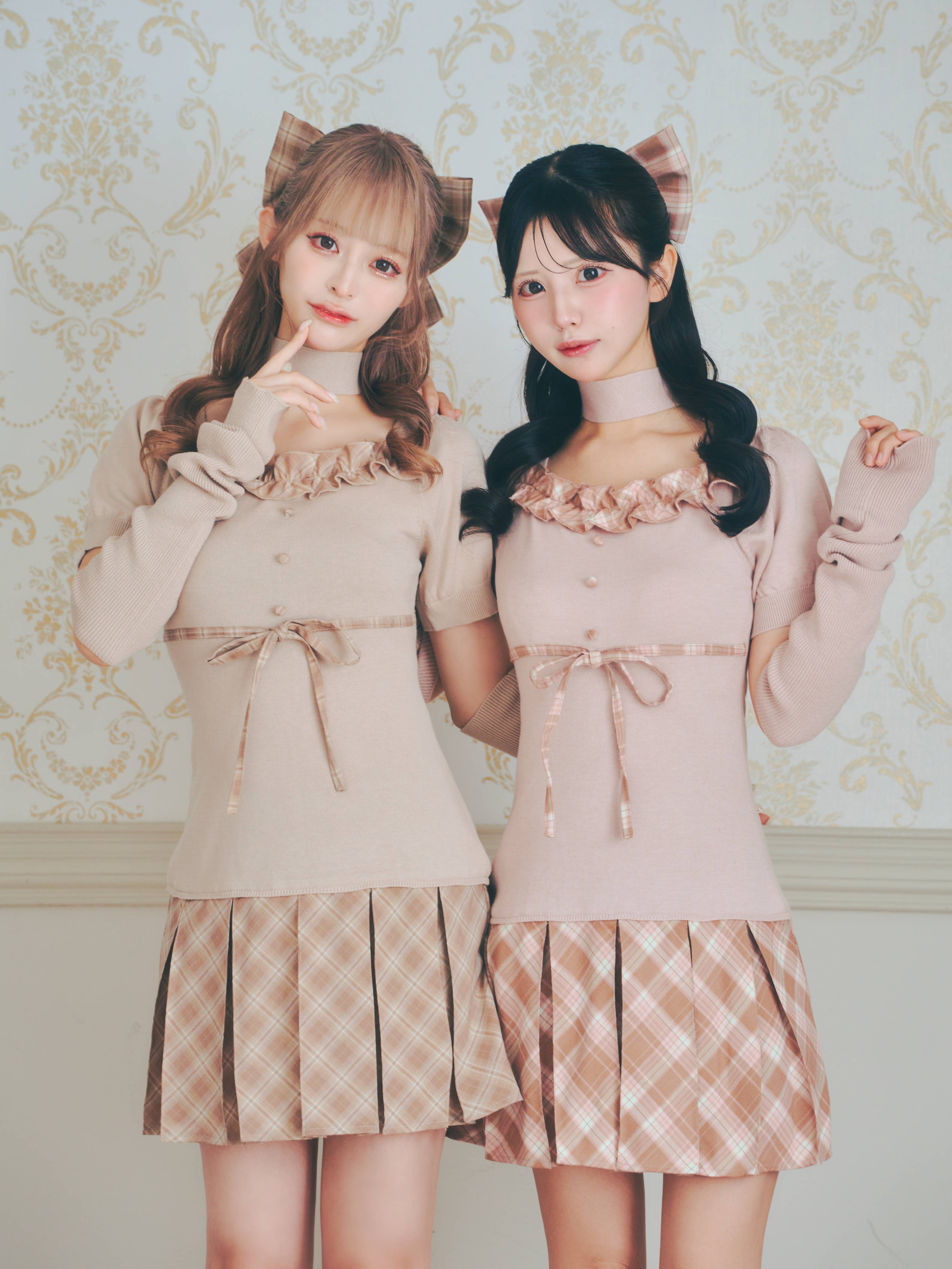 《LAFARY》ドッキングニットワンピース