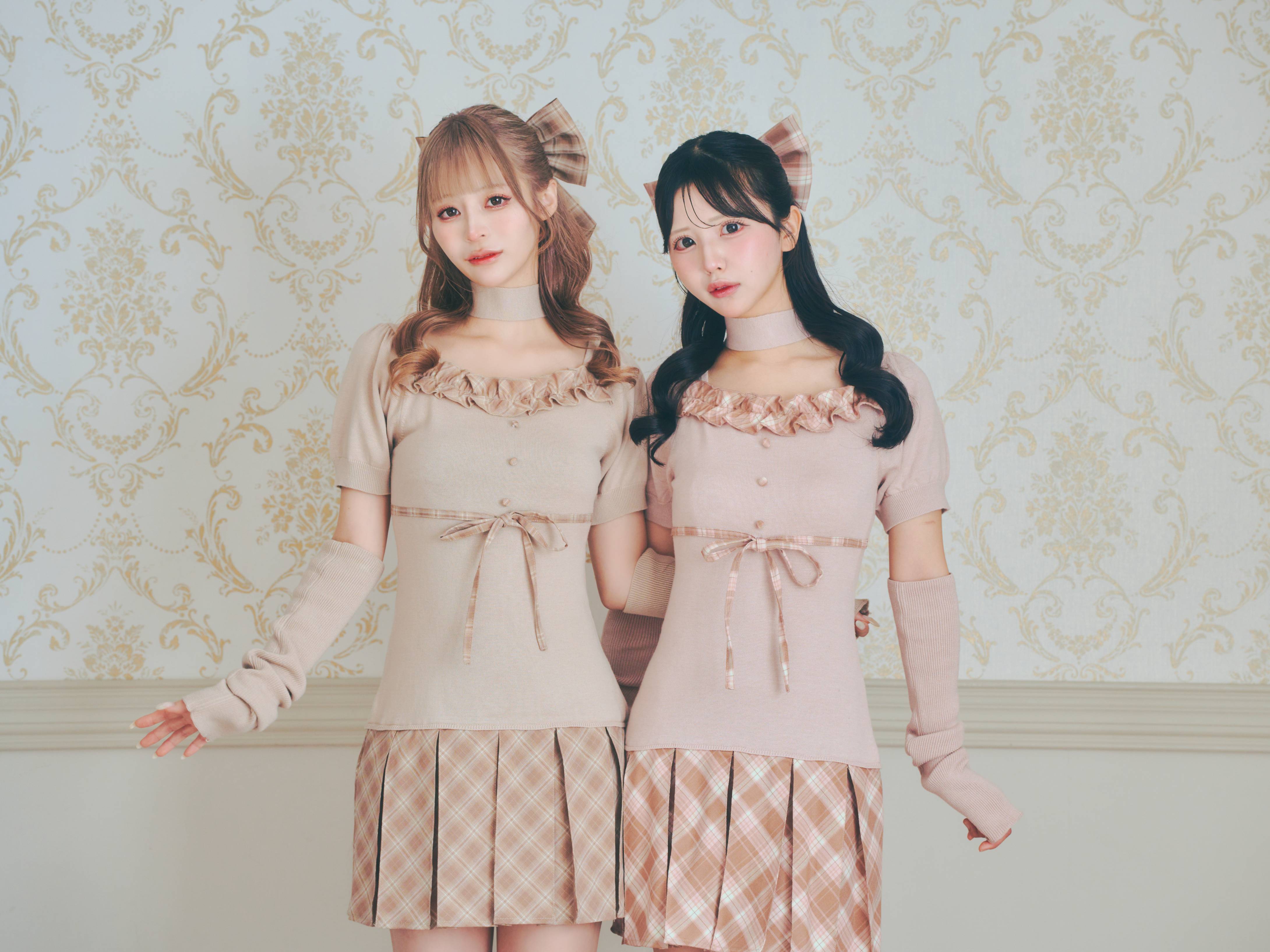 《LAFARY》ドッキングニットワンピース