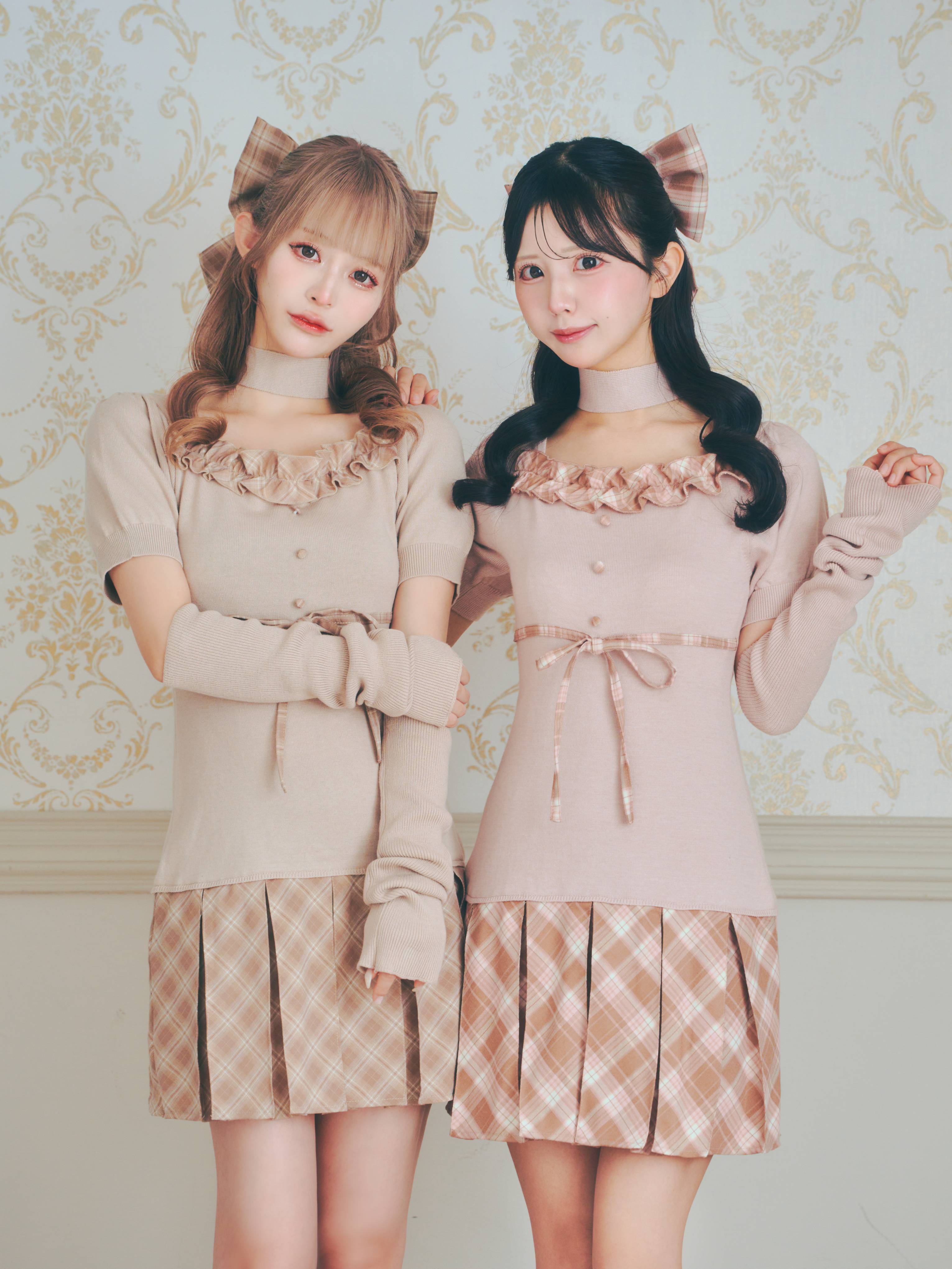 《LAFARY》ドッキングニットワンピース