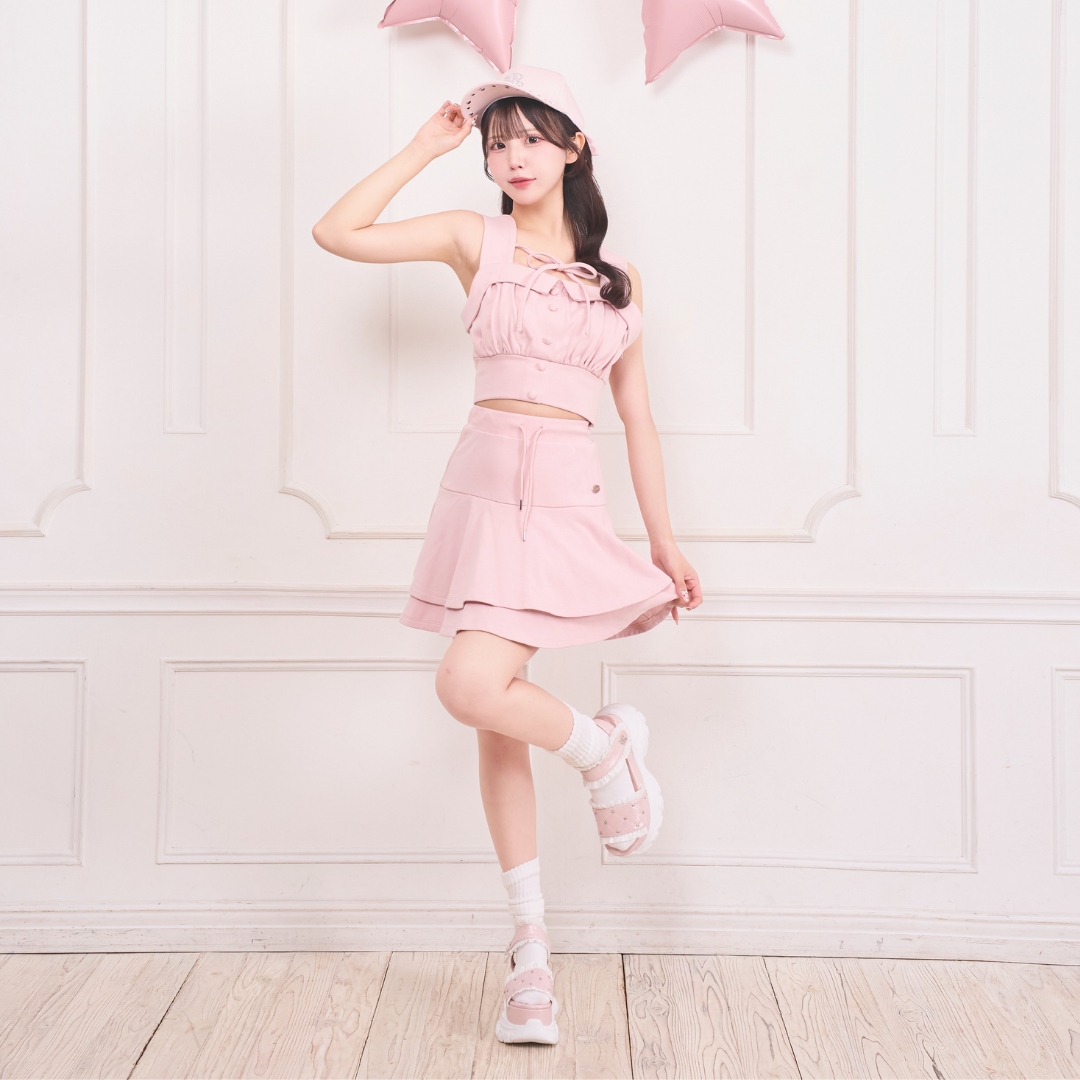 LAFARY closet》スウェットビスチェセットアップ- LAFARY ONLINE