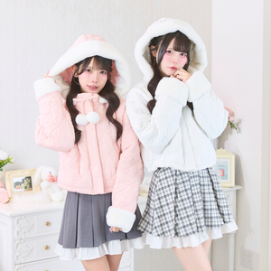 《LAFARY closet》リボンキルティングブルゾン 1