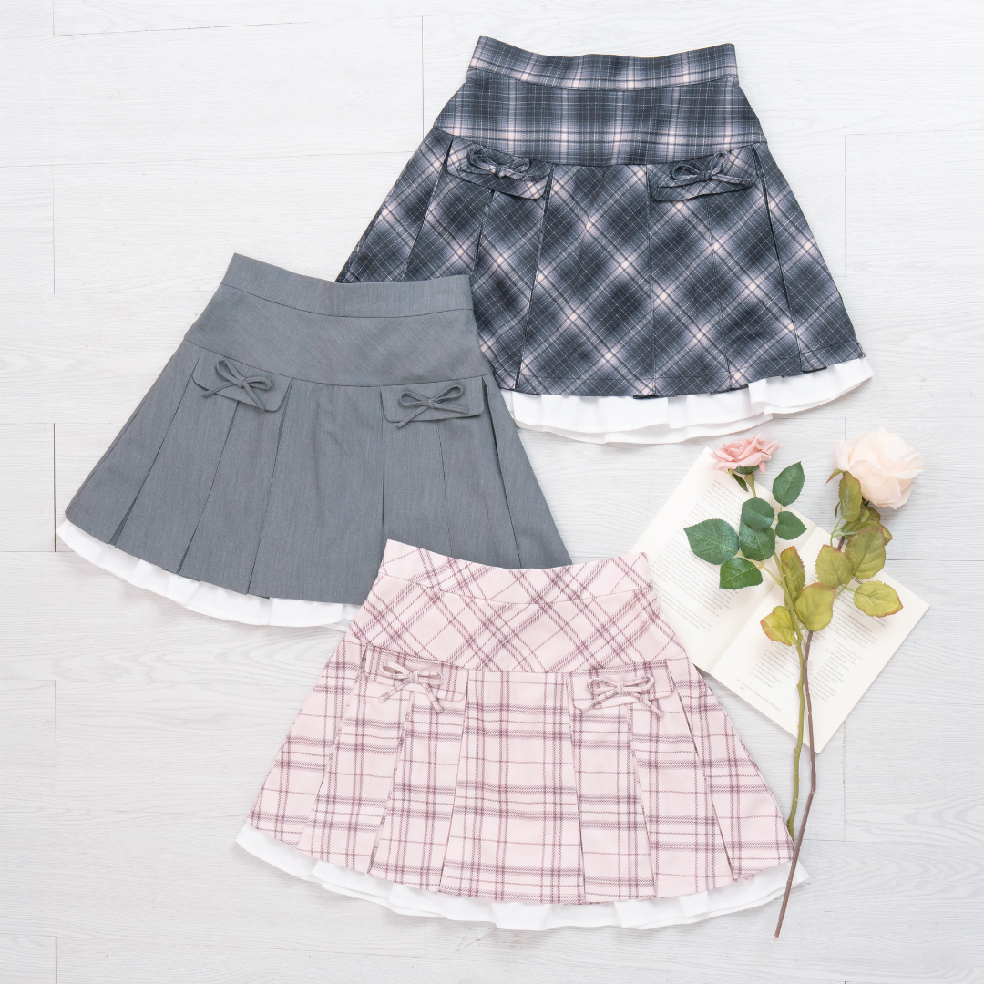 《LAFARY closet》プリーツフリルスカパン