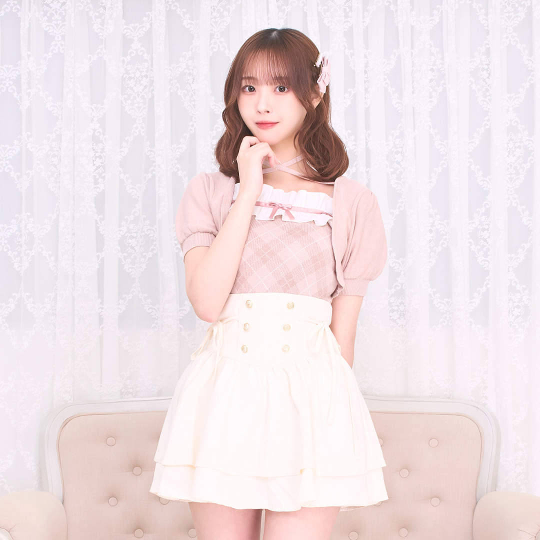 ピンクベージュ:161cm