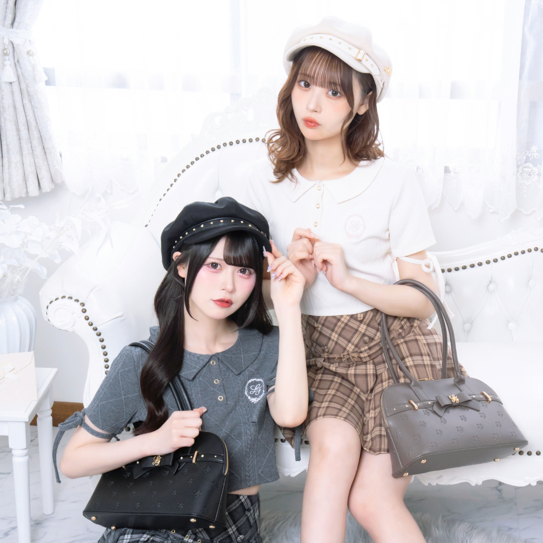 《LAFARY closet》ビジュースタッズキャスケット