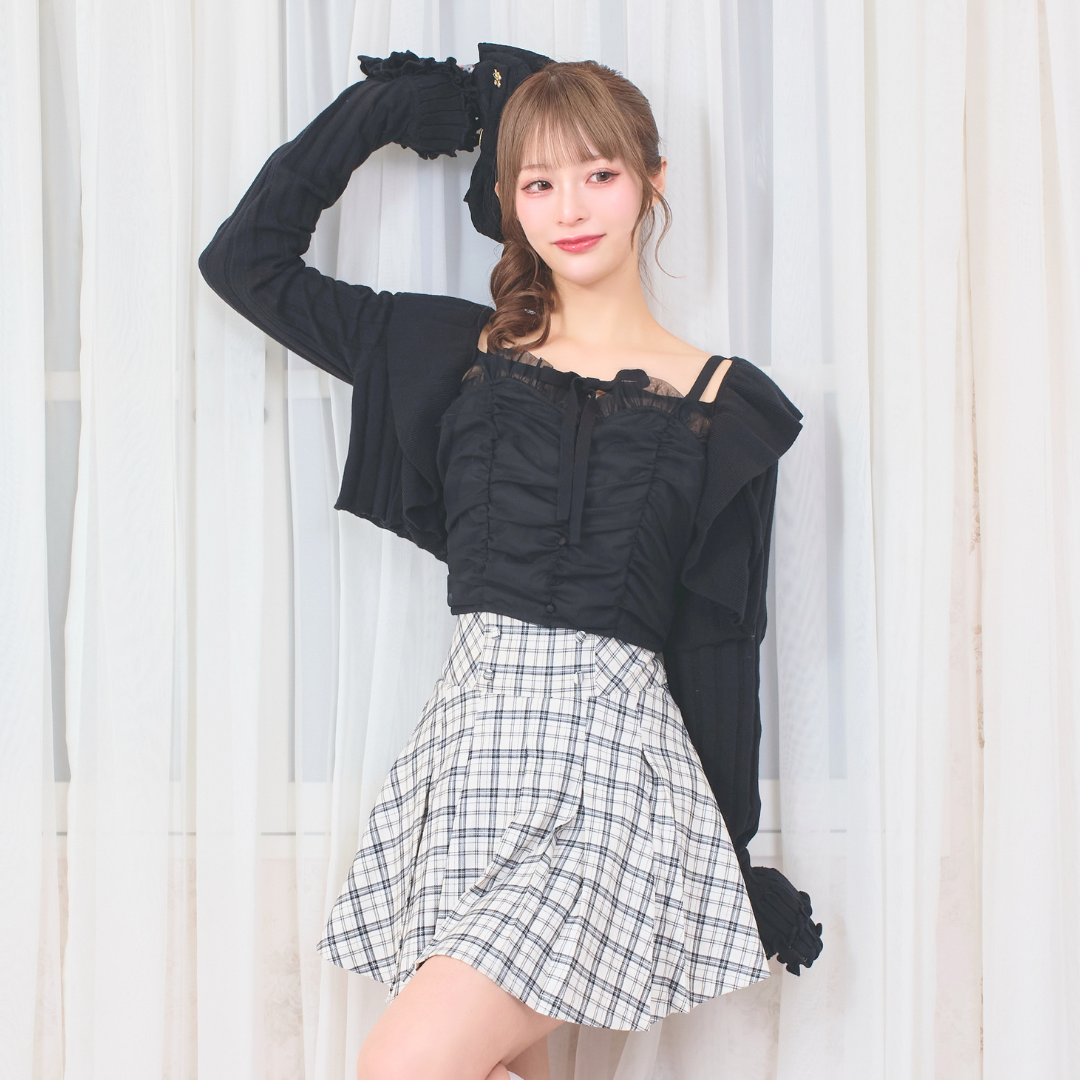 LAFARY closet》フリルニットカーディガン- LAFARY ONLINE