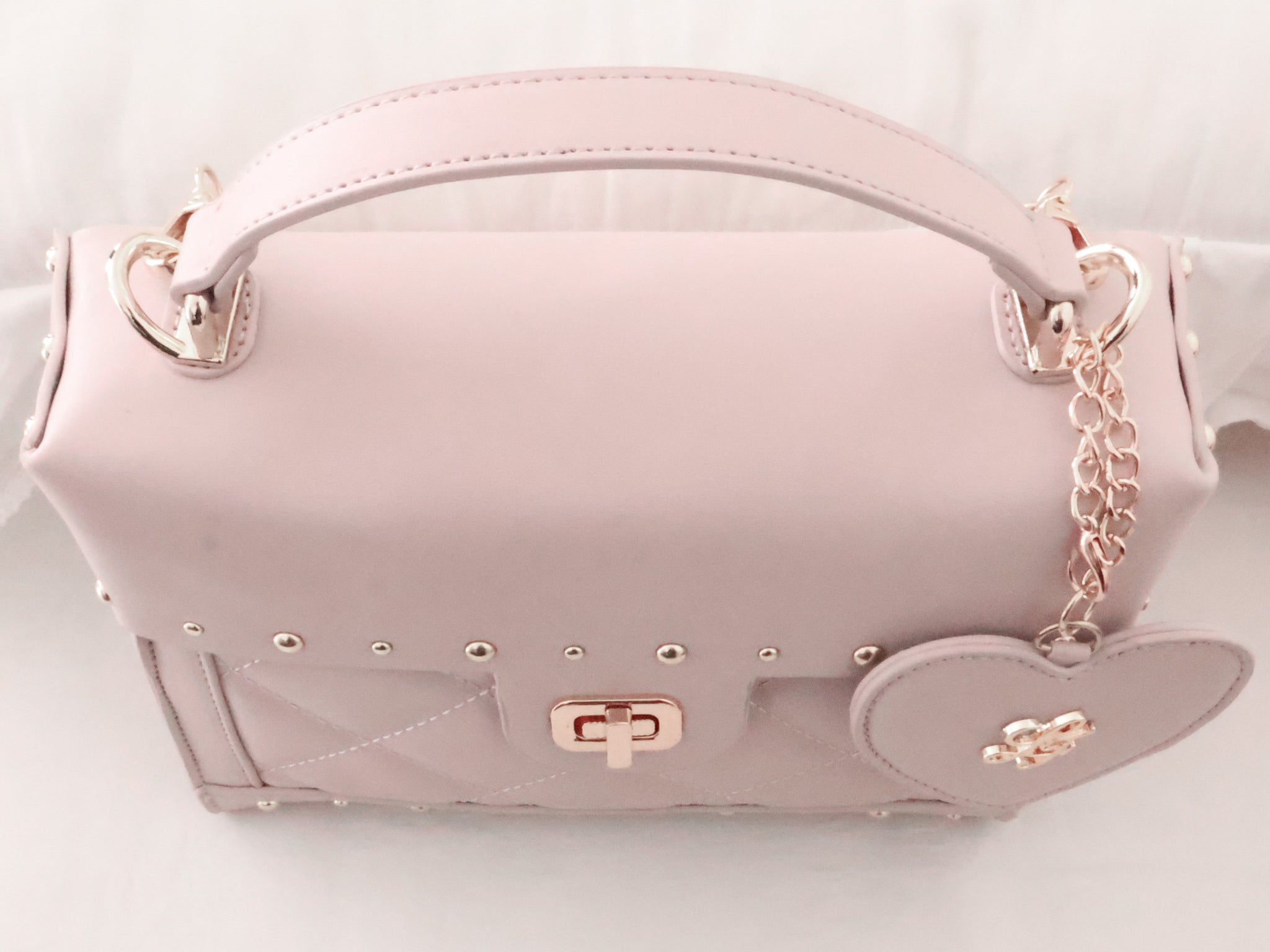 《LAFARY》スタッズキルティングバッグ