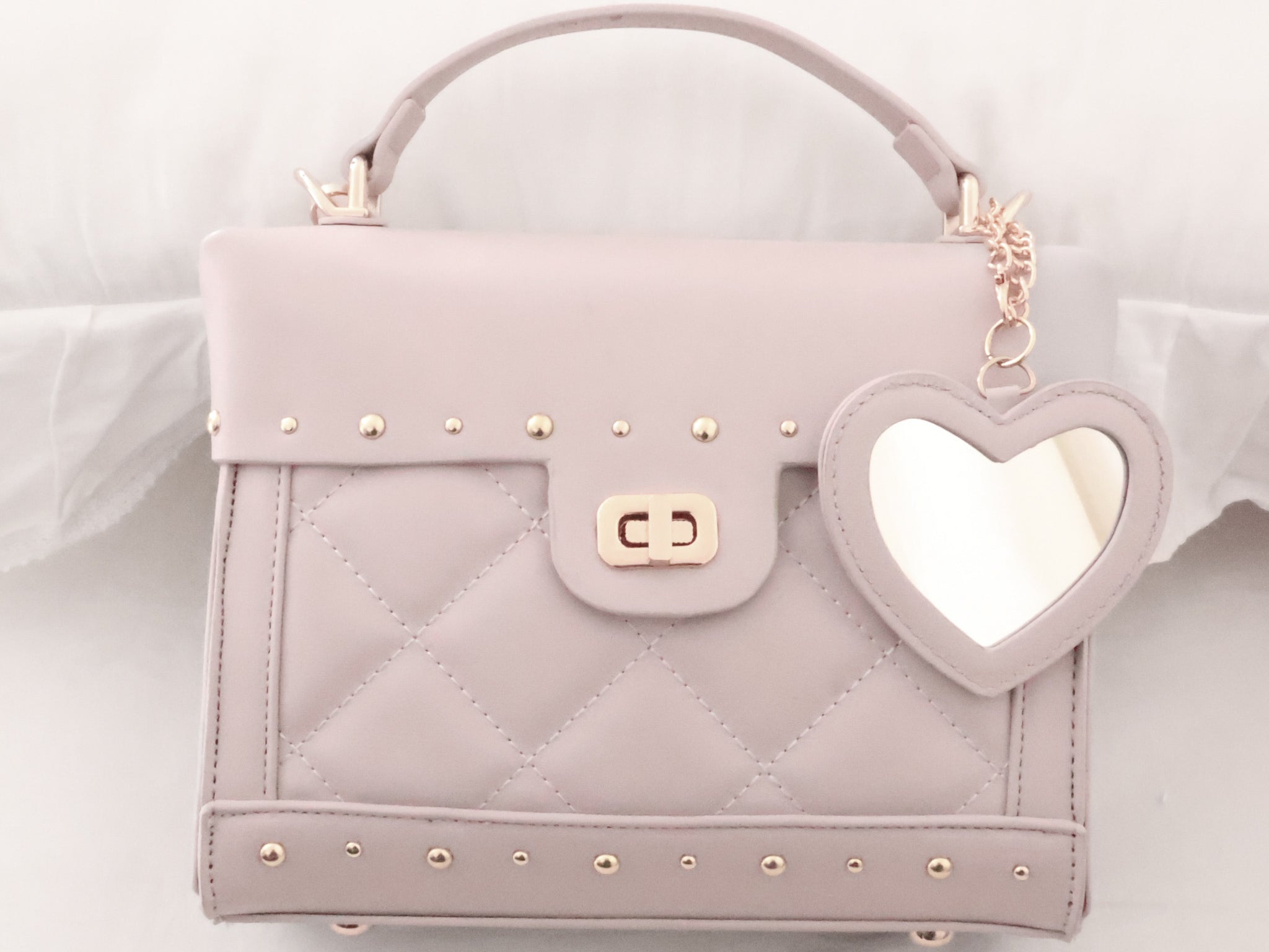 《LAFARY》スタッズキルティングバッグ