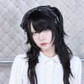 《mine》ジップリボンカチューシャ