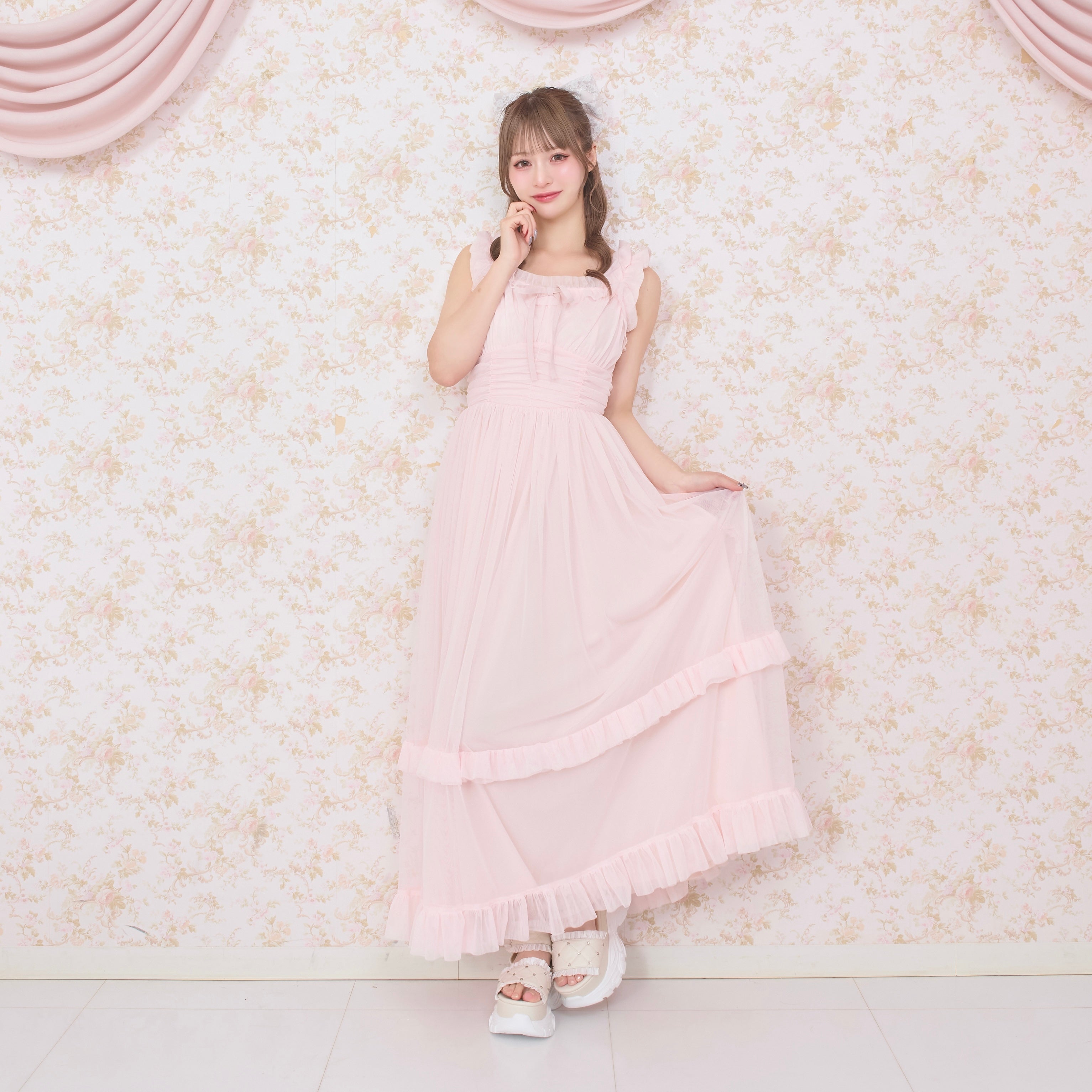ピンク:156cm
