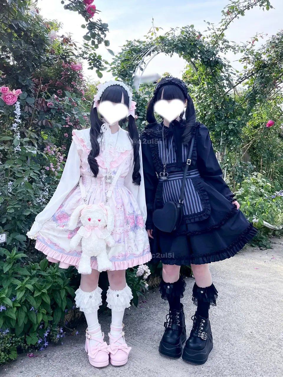 《mine》レースチュールヘッドドレス