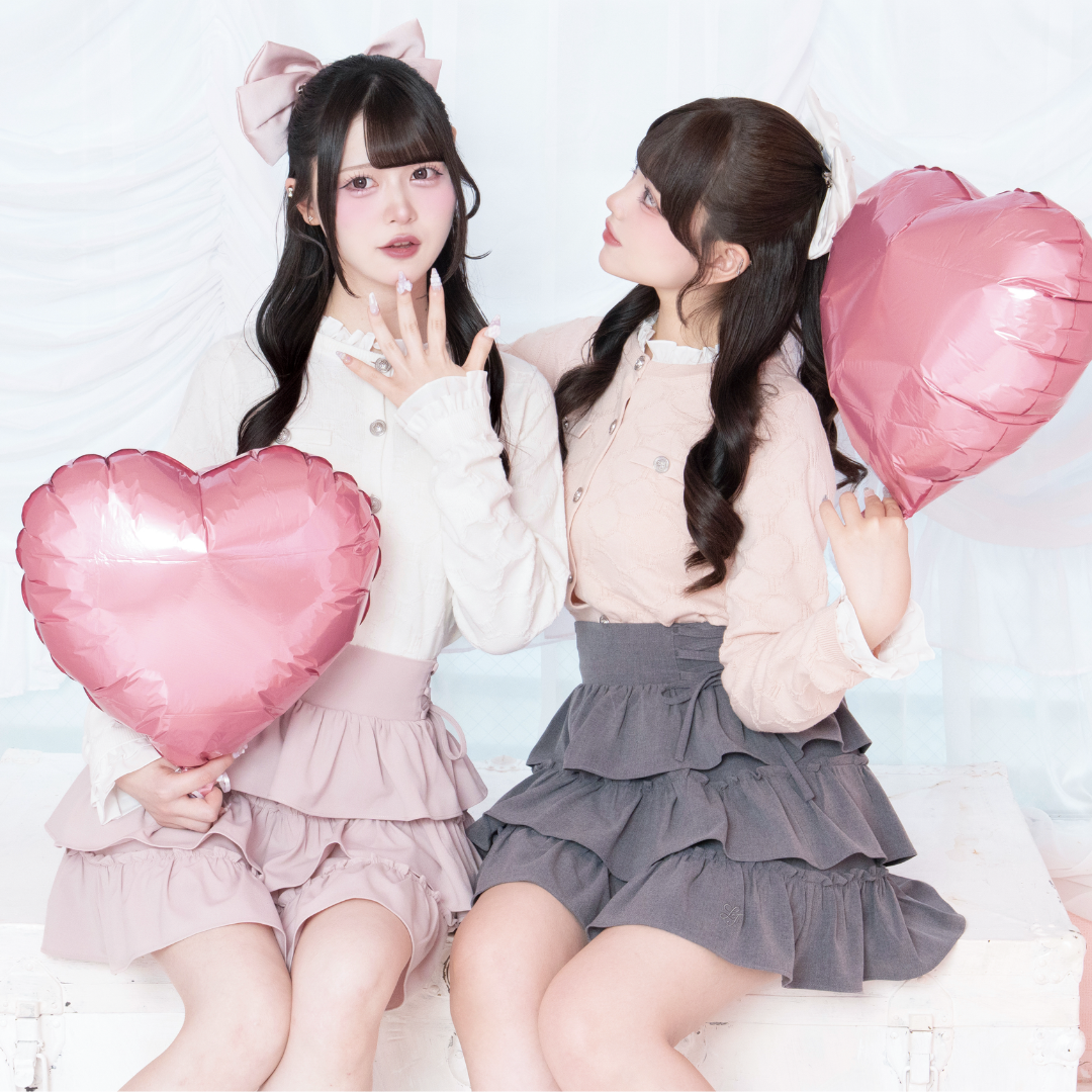 ピンク:163cm/グレー:163cm