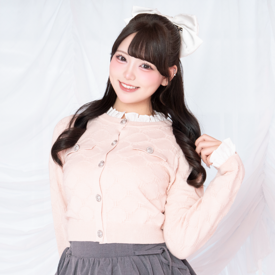 《LAFARY closet》ビジューサテンリボンバレッタ