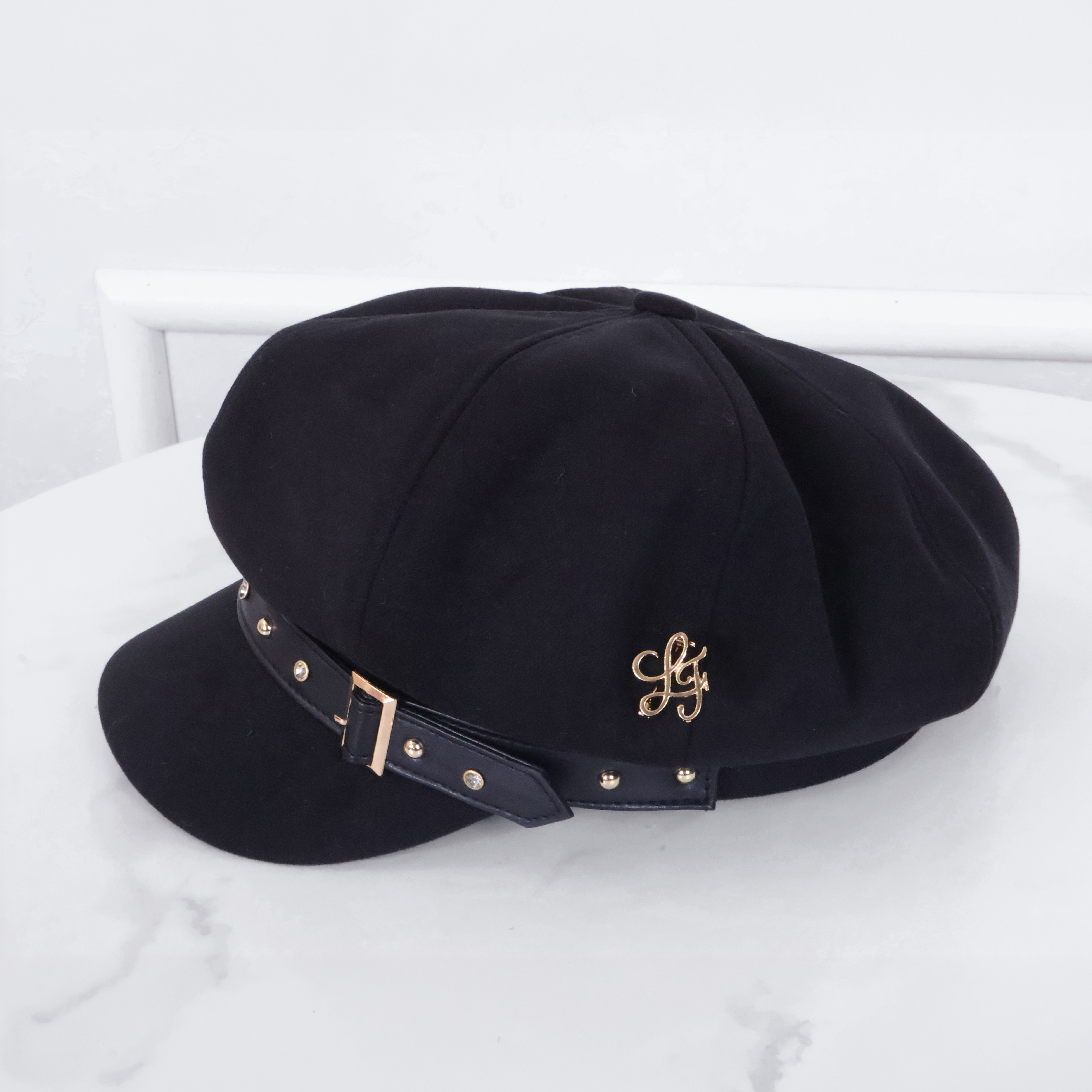 LAFARY closet》ビジュースタッズキャスケット- LAFARY ONLINE