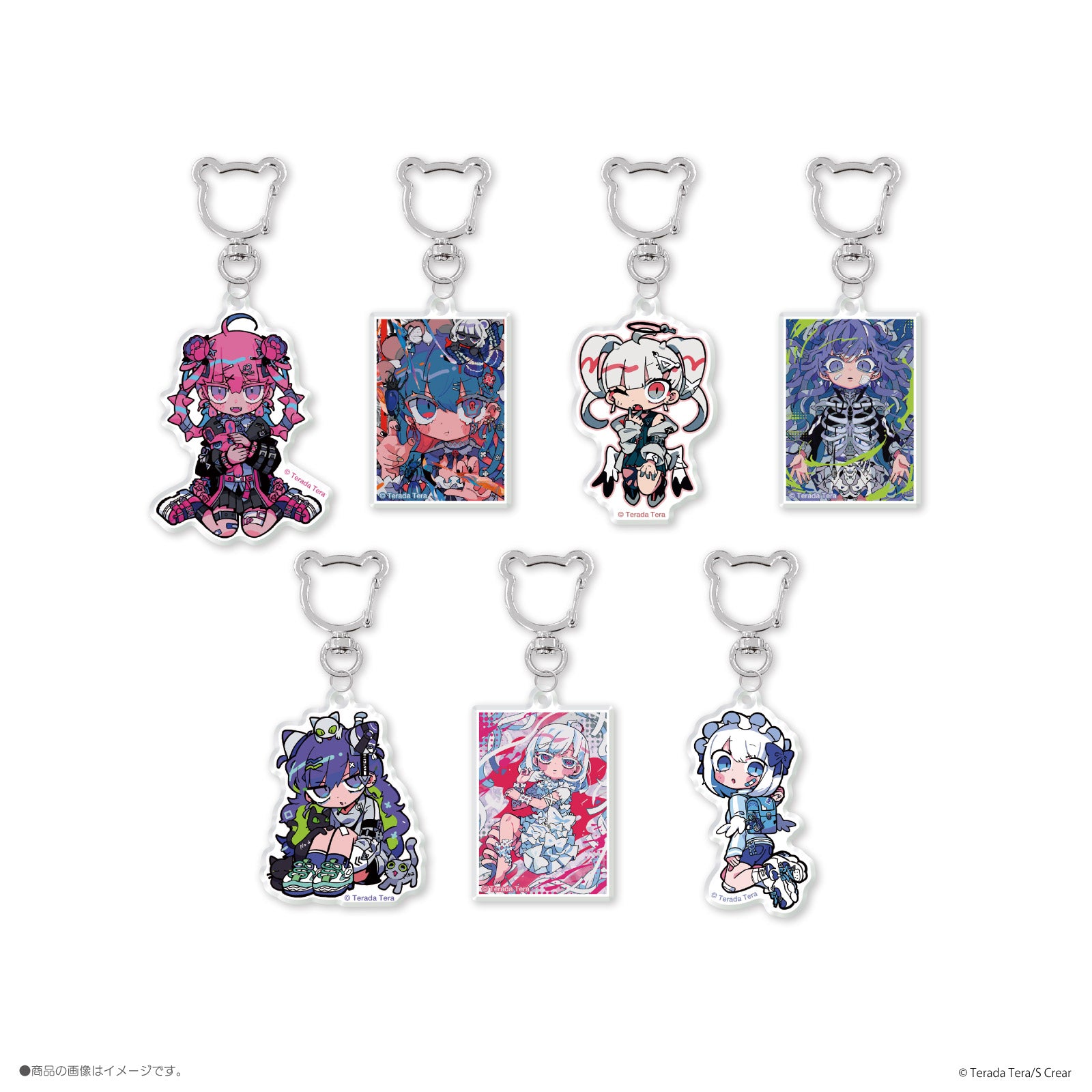 寺田てら×LAFARY》ランダムアクリルキーホルダー- LAFARY ONLINE