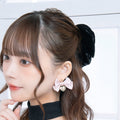 《LAFARY closet》ロゴハートリボンピアス