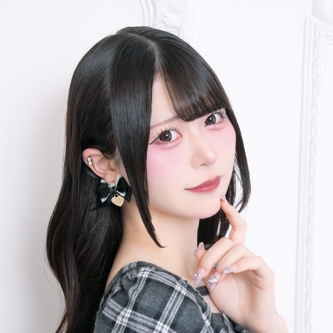 《LAFARY closet》ロゴハートリボンピアス