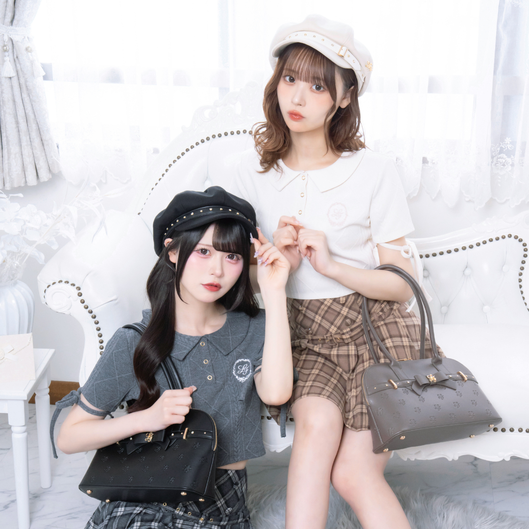 《LAFARY closet》エンブレムポロトップス