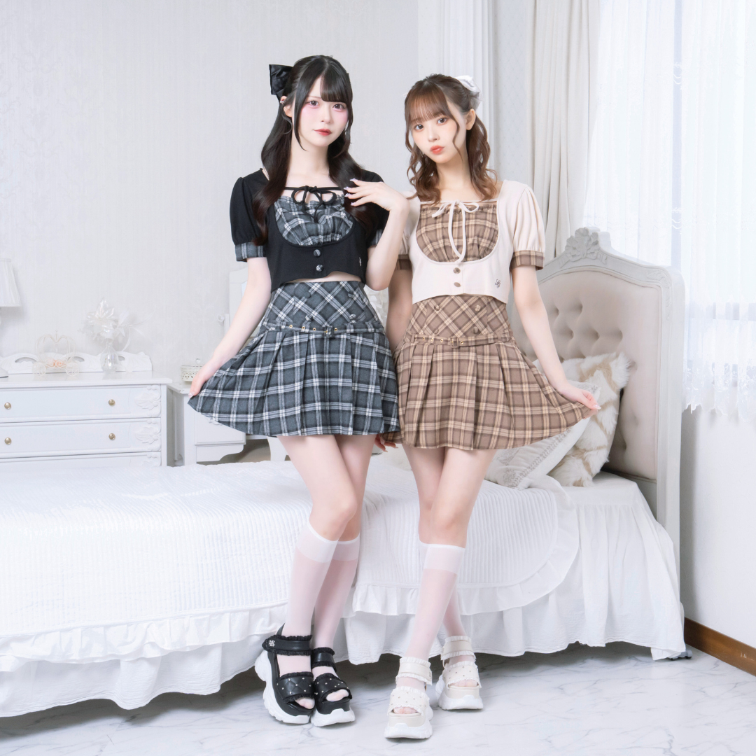 《LAFARY closet》ドーリープリーツスカパン