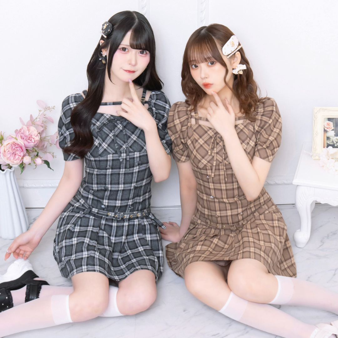 《LAFARY》合皮ロゴヘアピン