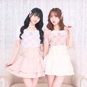《LAFARY closet》チェックアンサンブルニットトップス 2