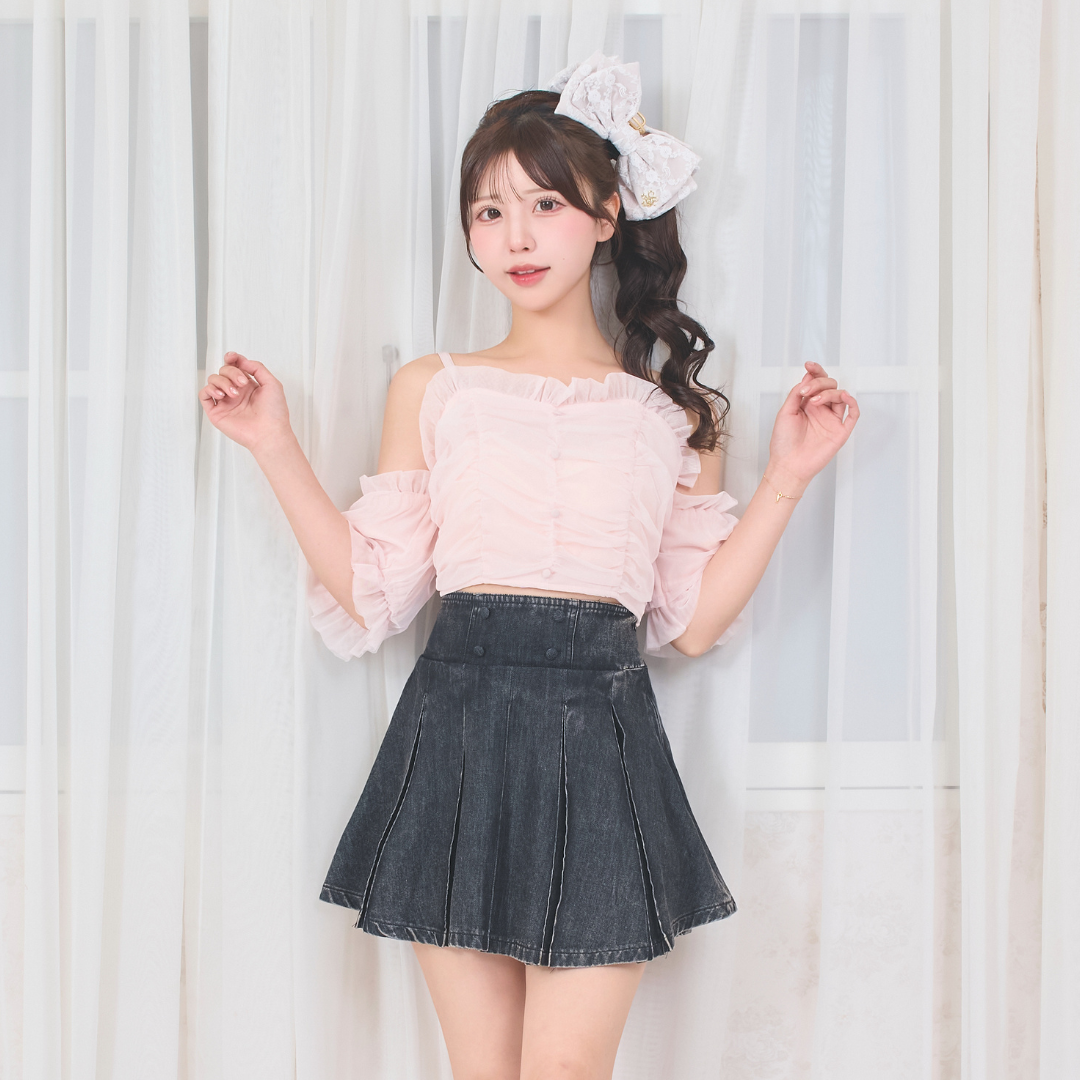 《LAFARY closet》プリーツスカパン