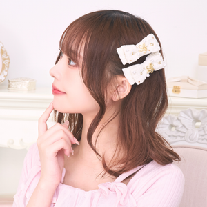 《LAFARY closet》ビジューツイードミニリボン 2